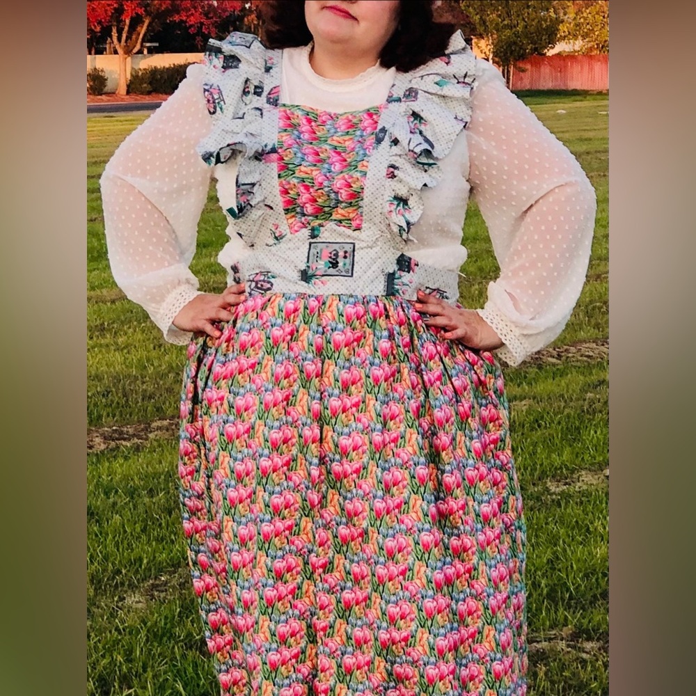 Tulip, Pinafore Maxi, XXL